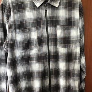 Pacsun zipper flannel